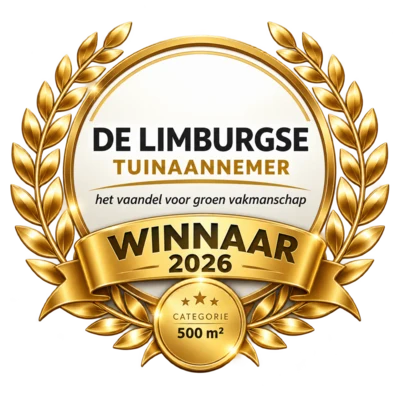 De Limburgse Tuinaannemer – Winnaar 2026, categorie 500 m²